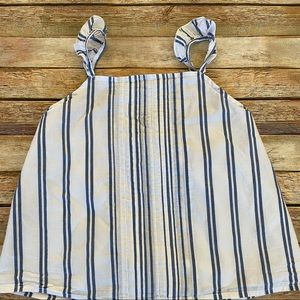 EUC Abercrombie Kids 13/14 Cotton Tank Stripe